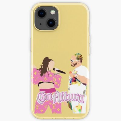 With Height Rosalía and J Balvin iPhone Soft Case RB1504 product Offical J Balvin Merch