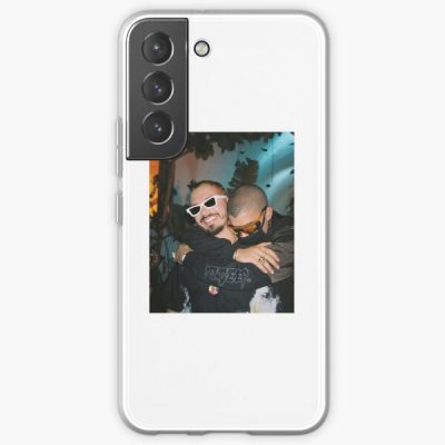Bad Bunny and J Balvin Hugging Samsung Galaxy Soft Case RB1504 product Offical J Balvin Merch