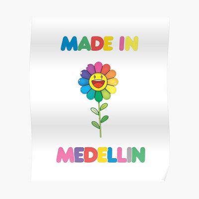 J Balvin Colores  Poster RB1504 product Offical J Balvin Merch