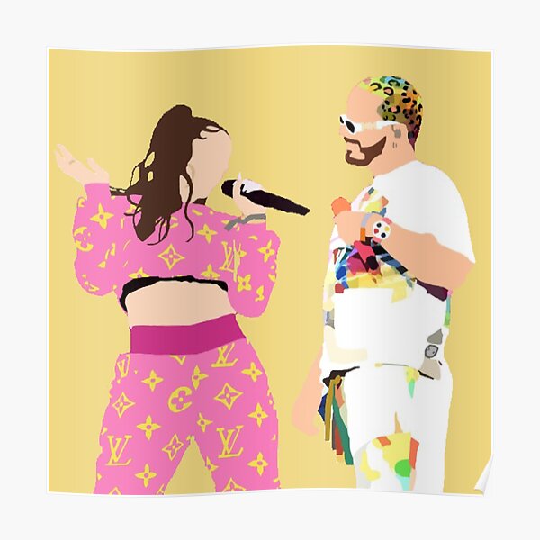 Rosalía and J Balvin Poster RB1504 product Offical J Balvin Merch