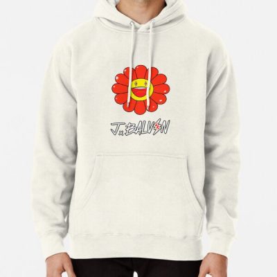 Rainbow  Red, Red- J Balvin (Jeismary Rivera) Pullover Hoodie RB1504 product Offical J Balvin Merch