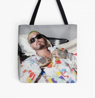 J Balvin t-shirt, j Balvin fan art & gear All Over Print Tote Bag RB1504 product Offical J Balvin Merch
