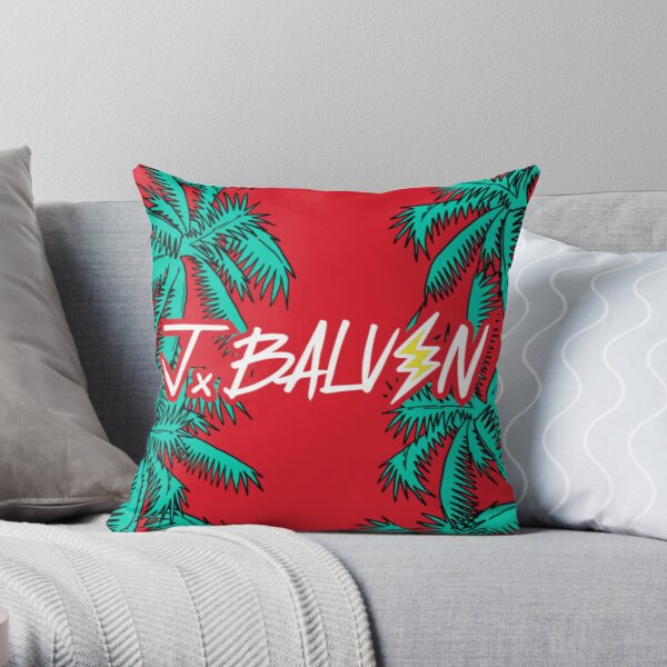 J balvin Throw Pillow RB1504 product Offical J Balvin Merch