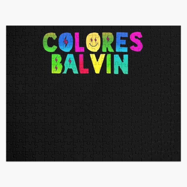 Great Rewards Colores J Balvin Gift For Movie Fans Jigsaw Puzzle RB1504 product Offical J Balvin Merch